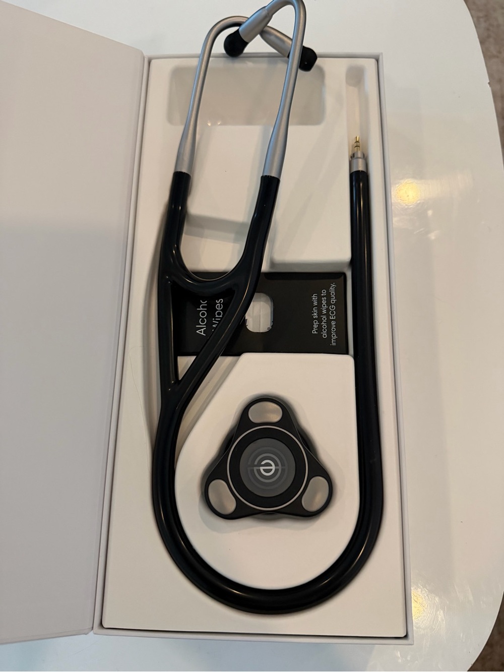 Eko CORE 500+ Digital Stethoscope - Black & Gray - Picture 2 of 3